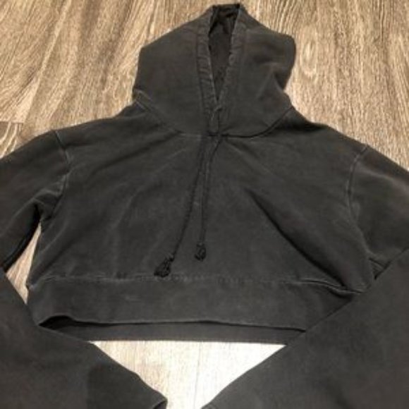 DANIELLE GUIZIO RACER OVERSIZED CROP HOODIE - S - Picture 5 of 6